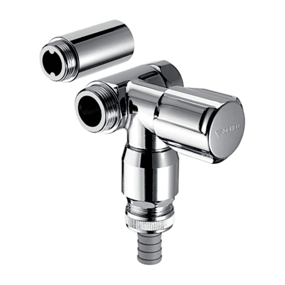 Robinet Schell Comfort NA, RV, RB pour robinetterie murale, raccordement à droite DN 20 G 3/4", chromé