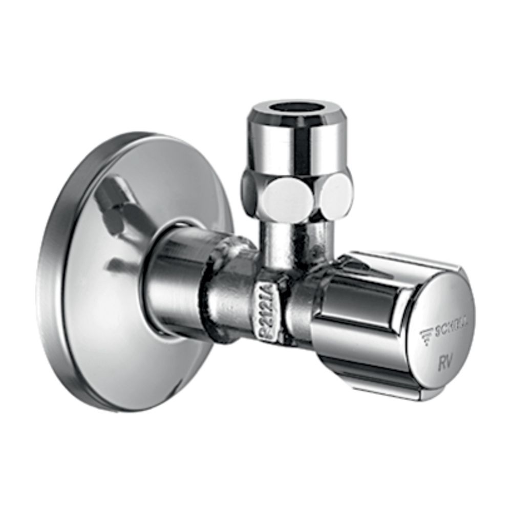 Robinet d'angle Comfort Schell, double réglage RV, ASAG easy, DN 15 G 1/2", chromé