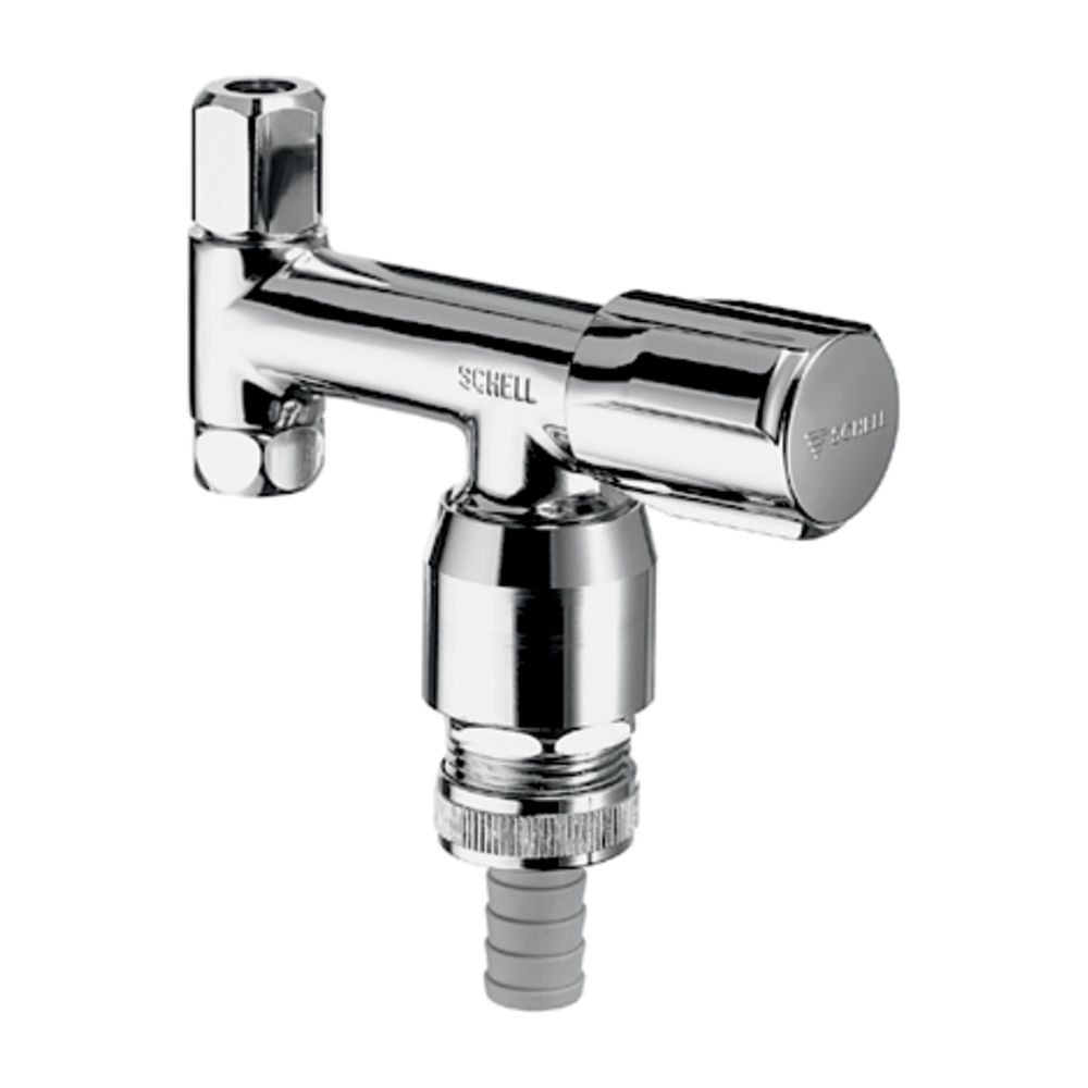Robinet d'arrêt Schell Comfort pour robinet d'appareil, RV, RB, DN 10 G 3/8", Chromé