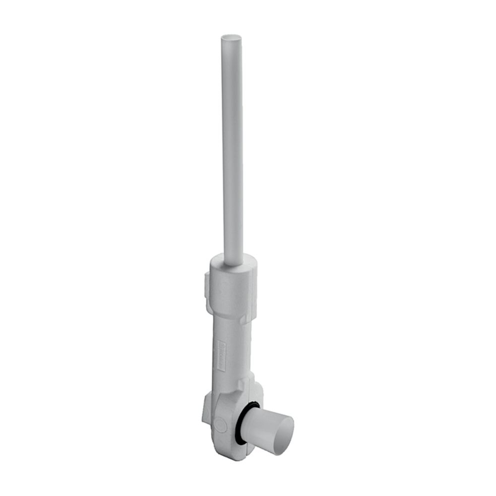 Tube de chasse SCHELL Compact II WC, réglable en hauteur, isolation contre les projections d'eau