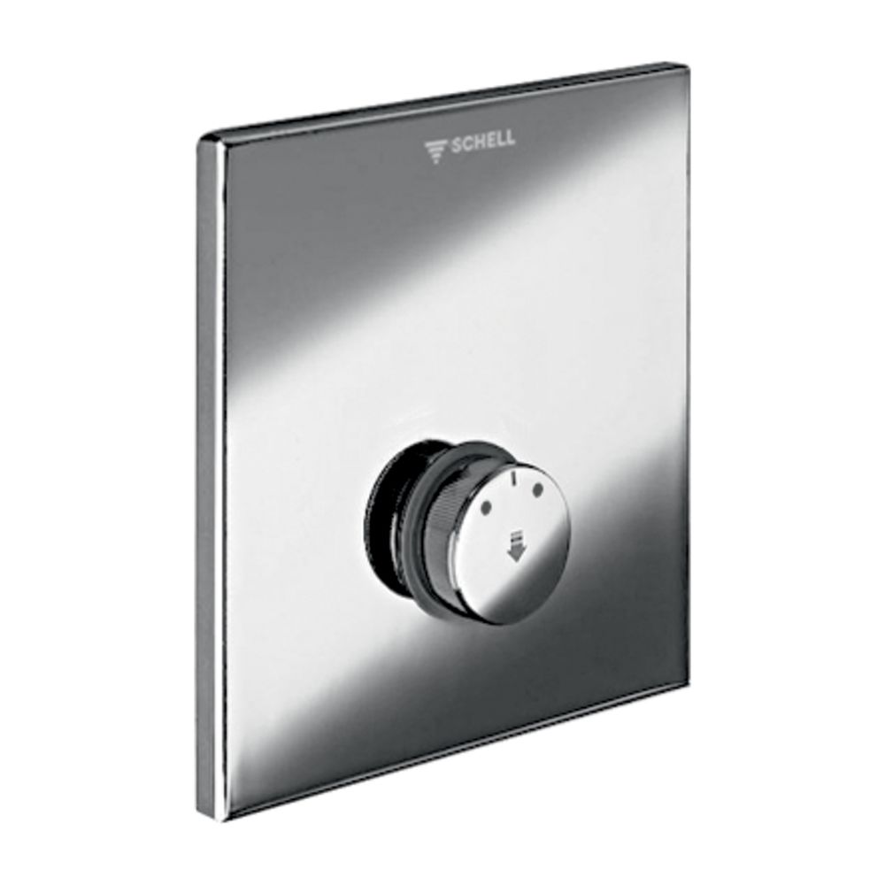 Schell Linus D-SC-M Robinet de douche encastré Linus D-SC-M, eau mitigée, fermeture automatique, chromé