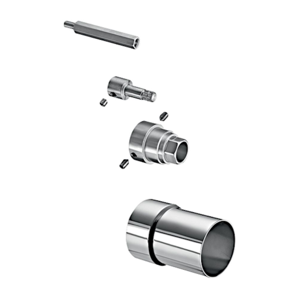 Kit de rallonge électronique Schell D-E-T pour bras de douche mural, longueur 25 mm, chromé