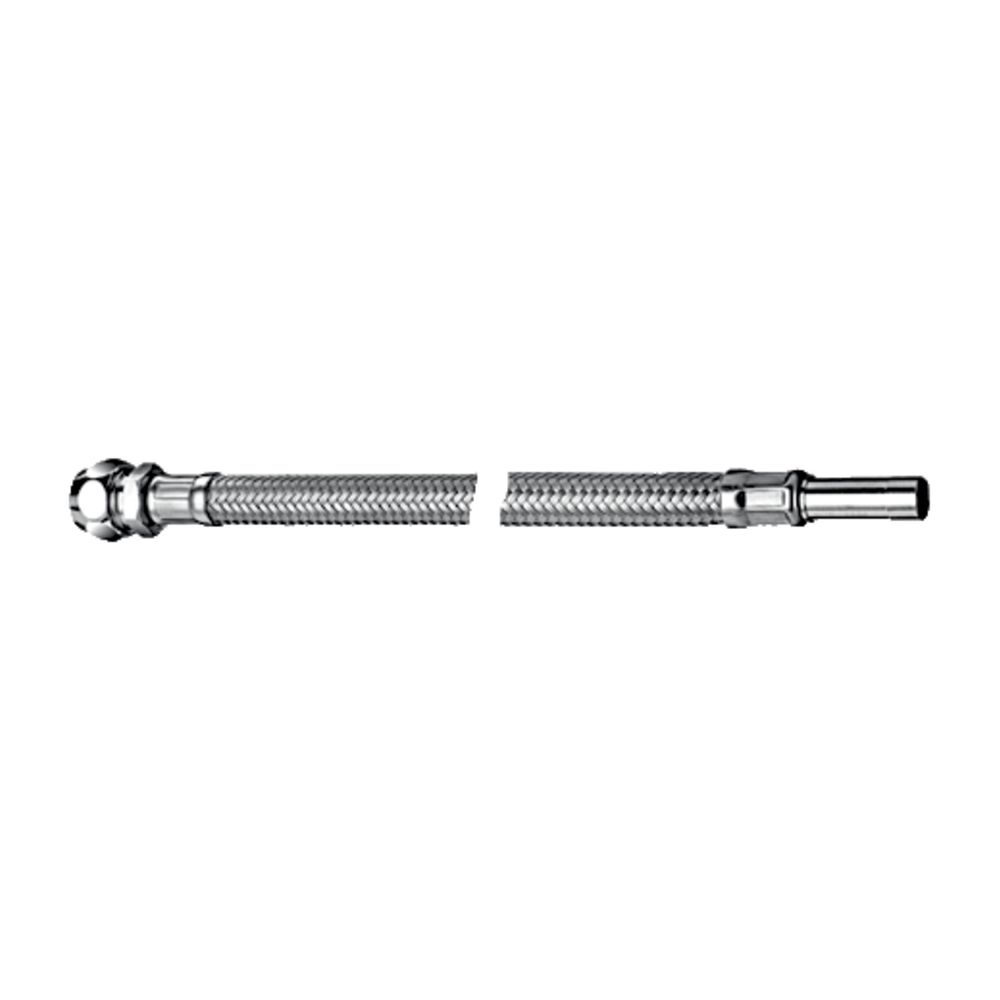 Tuyau flexible Schell Clean-Fix S, 3/8" avec raccord fileté, embout 10 mm, longueur 400 mm, chromé