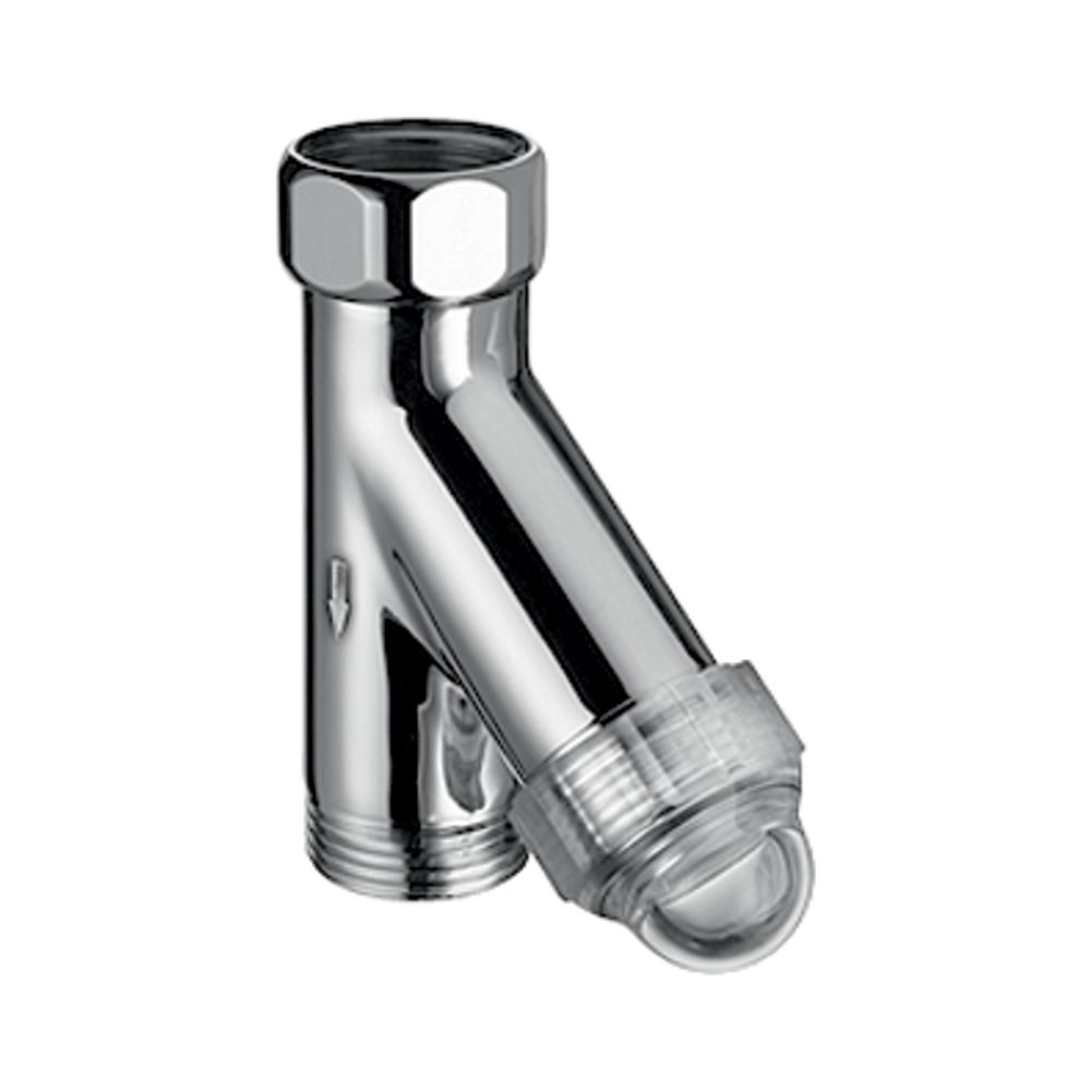 Robinetterie filtrante Schell pour vannes d'appareil, DN 20 G 3/4", chromé