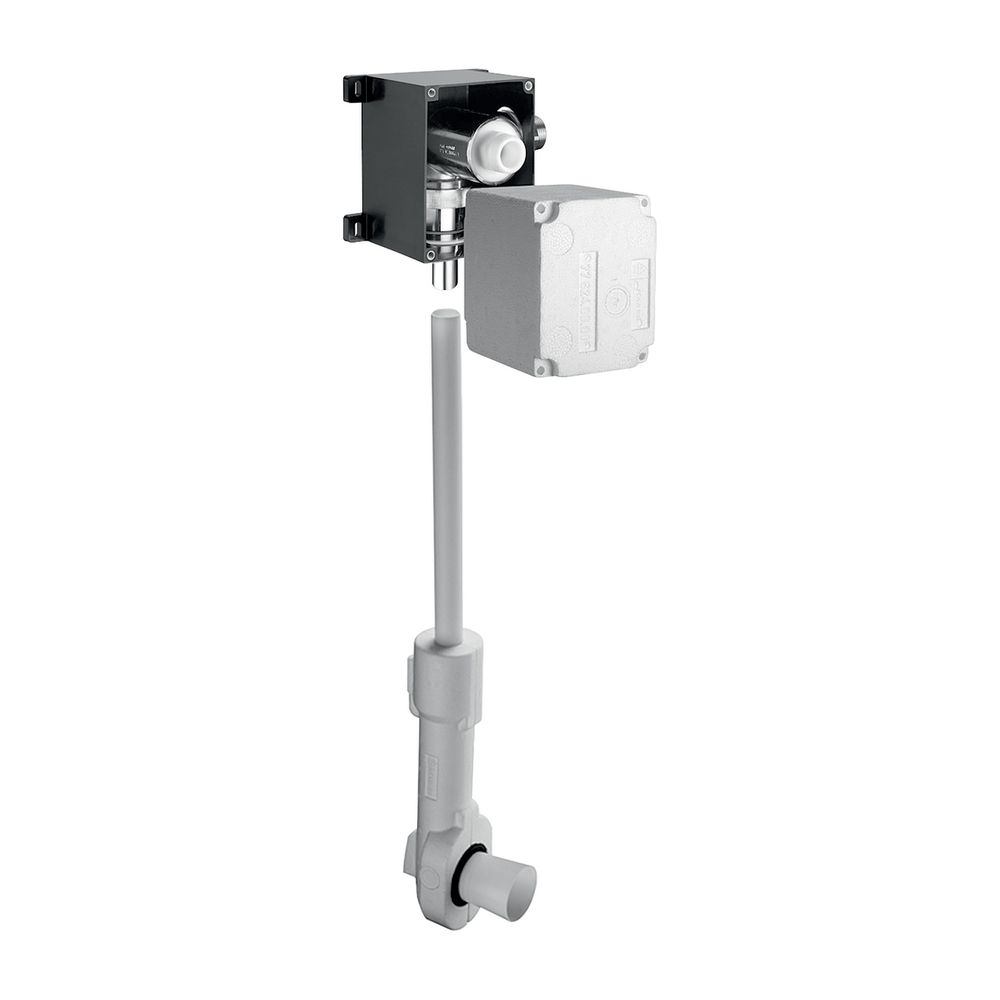 Schell Chasse d'eau WC encastrée Compact II ND basse pression, avec vanne d'arrêt préalable, filetage 1" AG