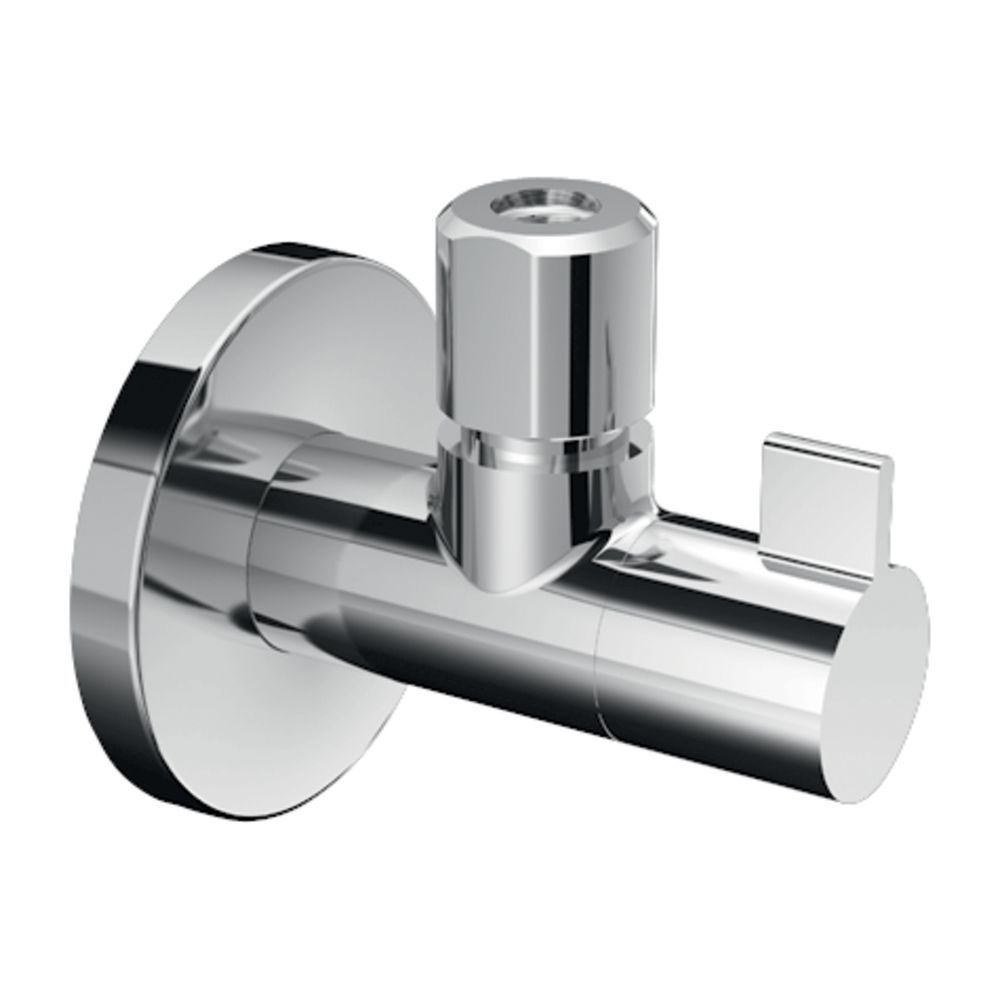Vanne d'arrêt d'angle réglable SCHELL Wing, DN 15 G 1/2", chromé