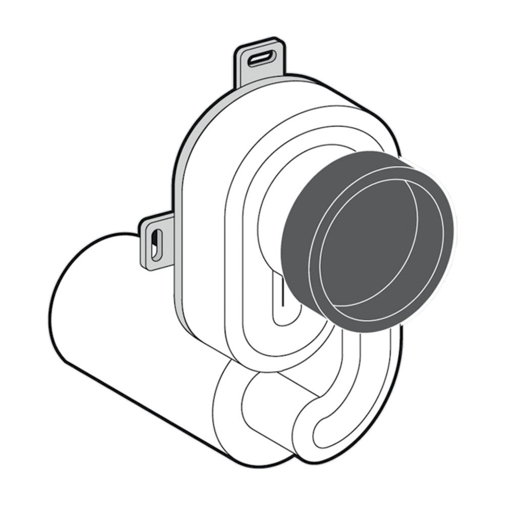 Siphon de urinoir Schell Compact LC