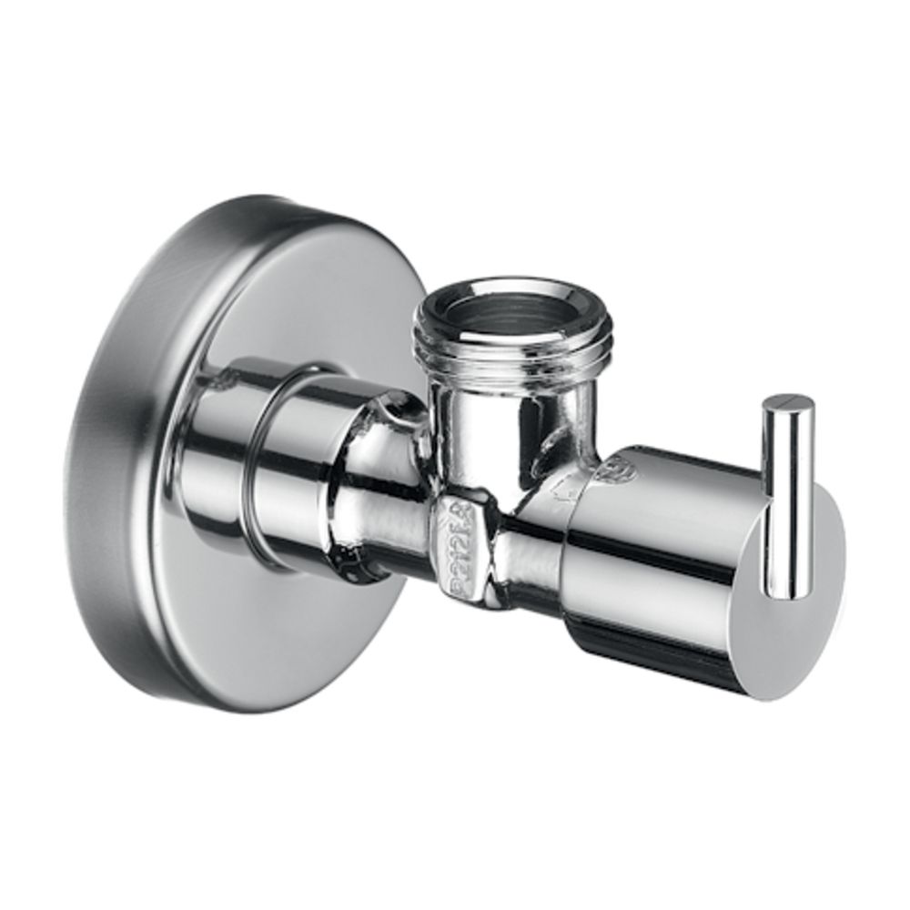 Robinet d'angle Schell Design Pint réglable, sans raccord, chromé