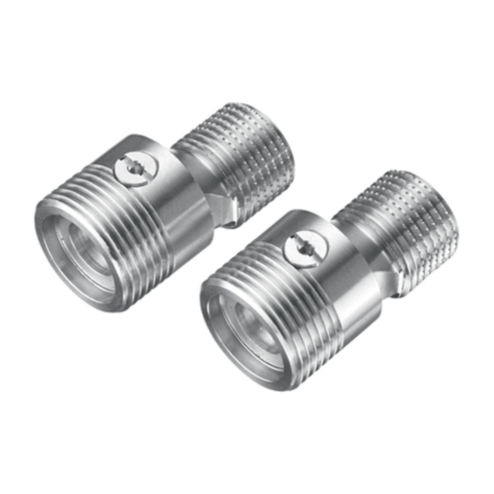 Kit de raccordement S Schell pour vanne d'arrêt préalable Vitus, 1/2" x 3/4", laiton