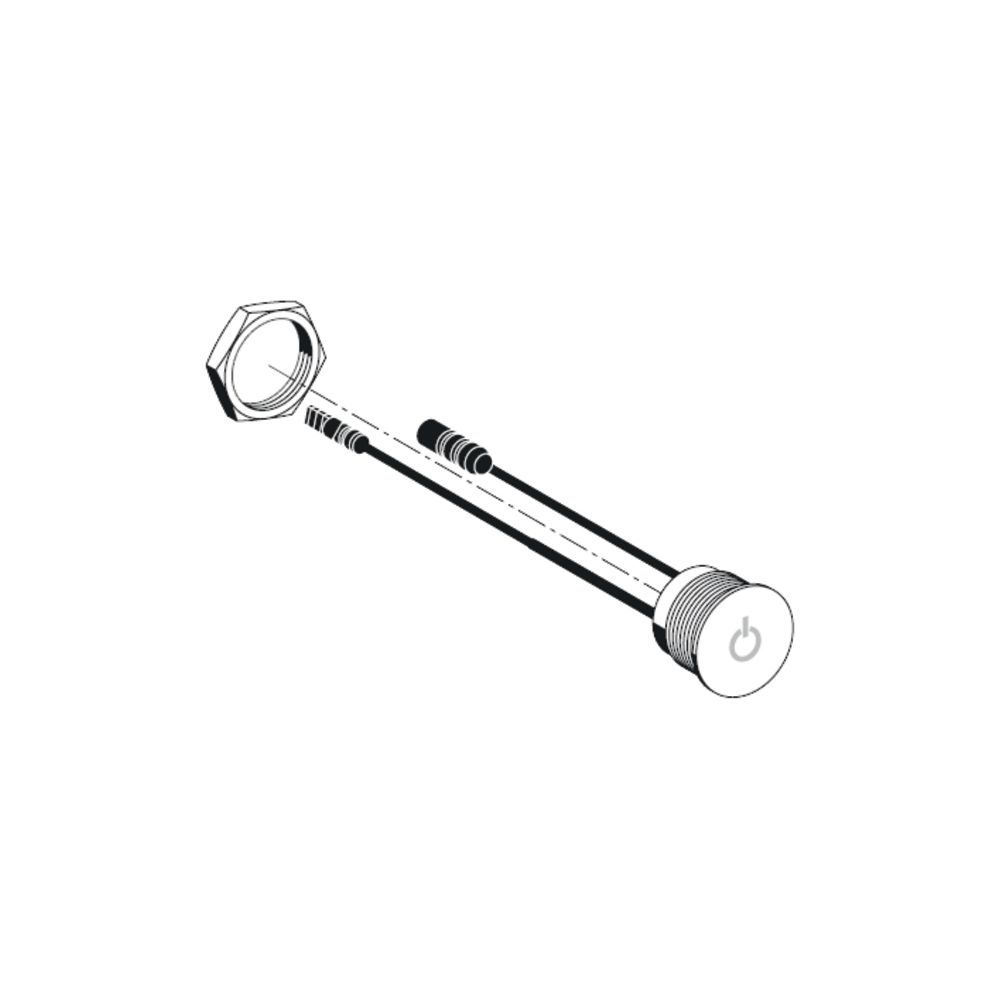 Électronique CVD-Touch Schell pour douche encastrée Linus / Basic D-C-T, chromée, à partir de l'exécution 2013