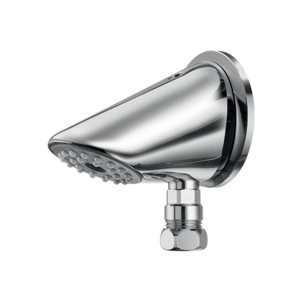 Pommeau de douche SCHELL Comfort à poser, anti-vandalisme Softstrahl, 23°, chromé