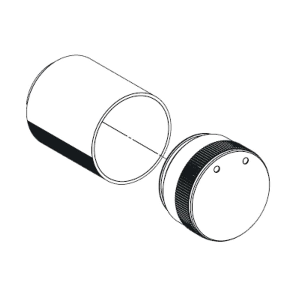 Bouton de commande Schell Linus D-C-M pour Linus D-C-M / Basic D-C-M, chromé