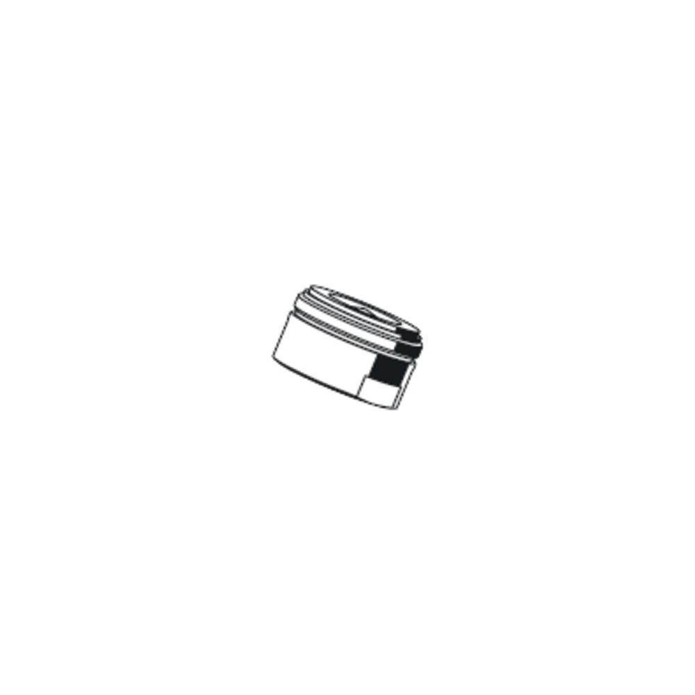 Régulateur de jet Schell maximal 5 l/min, filetage AG M24 x 1, chromé