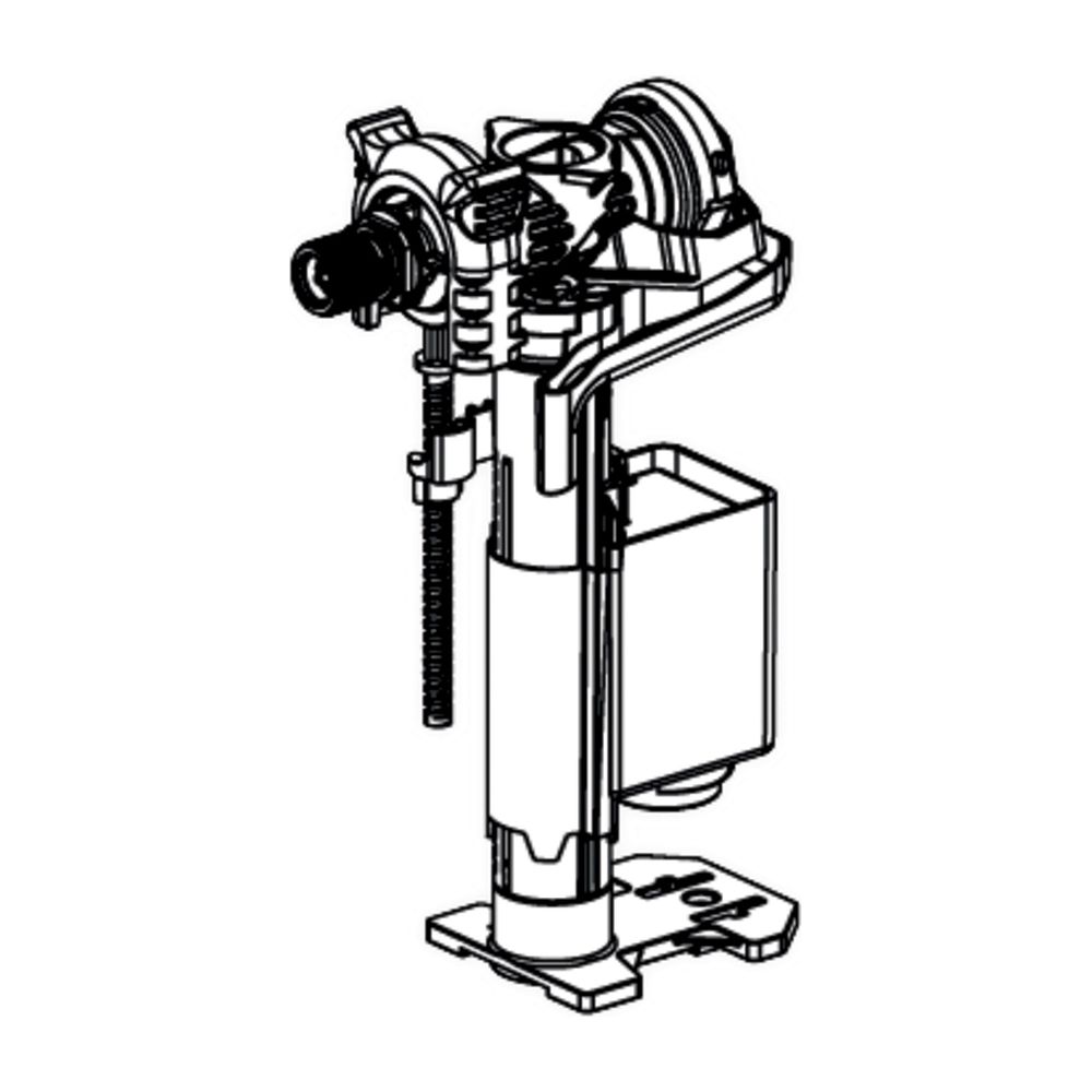 Soupape de remplissage Schell Montus 80/90/120 pour réservoir de chasse encastré