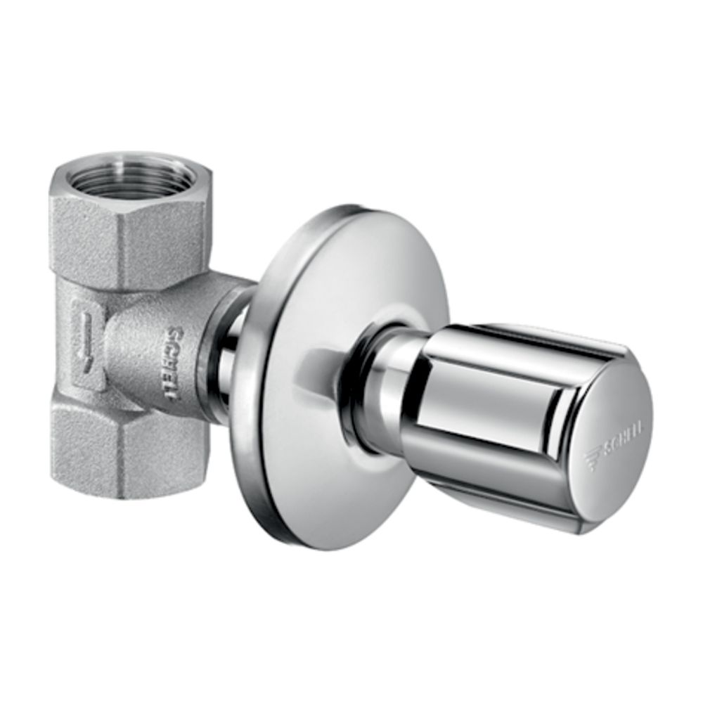 Vanne encastrée SCHELL 3/4", chromée