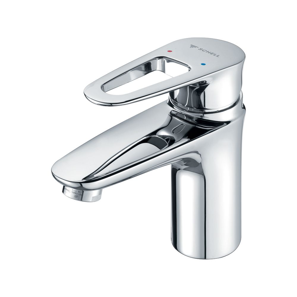 Schell Modus EH mitigeur monocommande pour lavabo, eau mélangée, levier en étrier, chromé