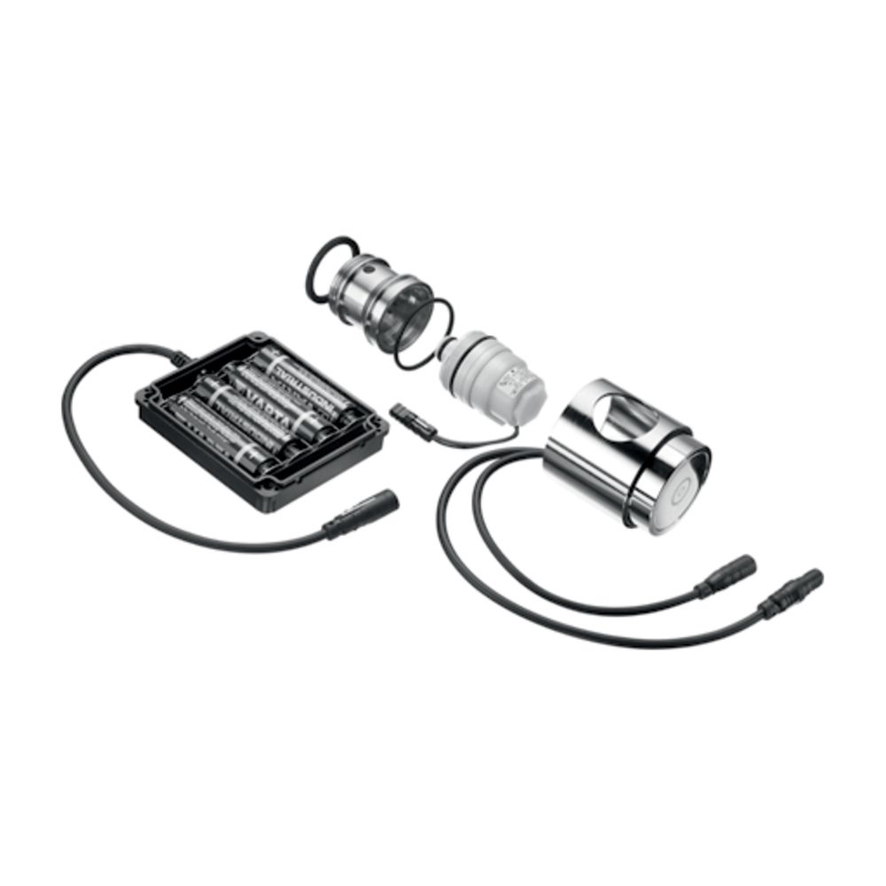 Schell kit de conversion pour panneau de douche de Linus DP-SC-T vers DP-C-T, chromé