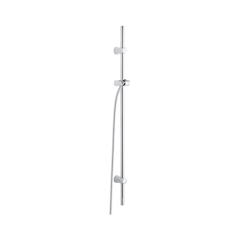 Barre de douche KLUDI A-QA v 1100 mm avec flexible chromé