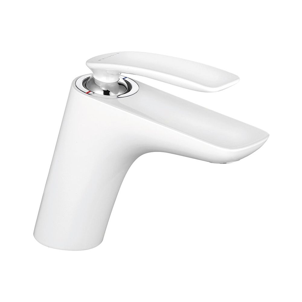 Mitigeur monocommande KLUDI BALANCE pour lavabo DN 15 sans bonde blanc/chromé