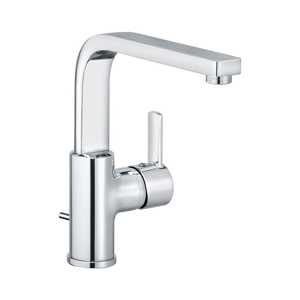 Mélangeur monocommande KLUDI ZENTA pour lavabo avec commande latérale, chromé