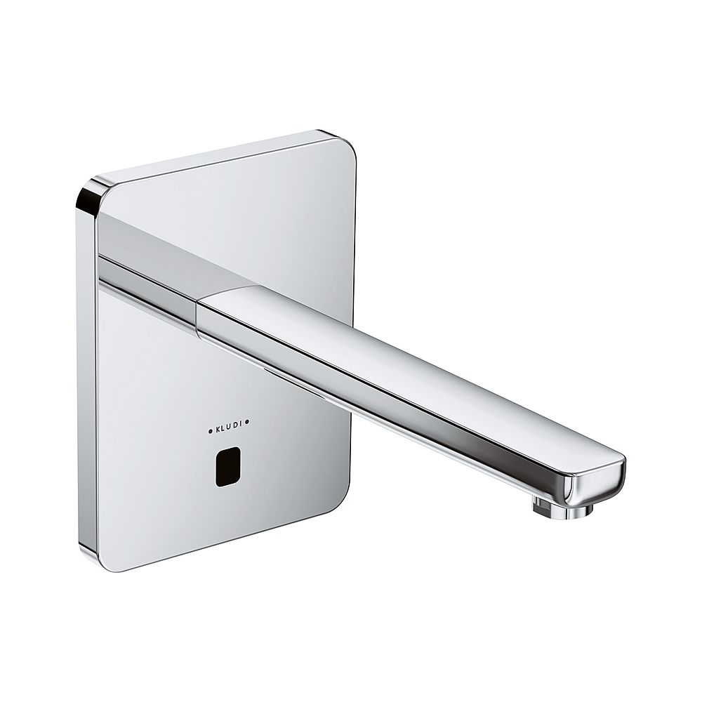 Robinetterie murale encastrée KLUDI ZENTA-E sans levier de mélange, sortie 240 mm chromé