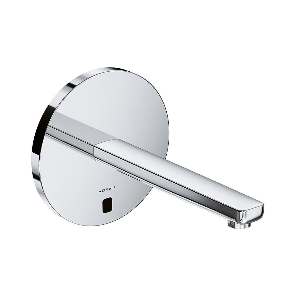 Robinetterie encastrée KLUDI ZENTA-E sans levier de mélange, sortie 240 mm chromée