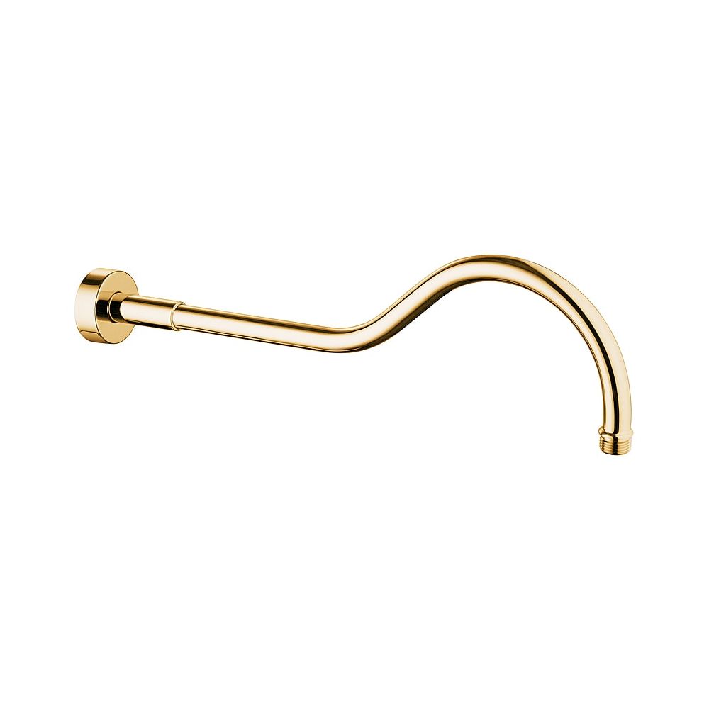 KLUDI 1926 Bras de douche 23 carats or