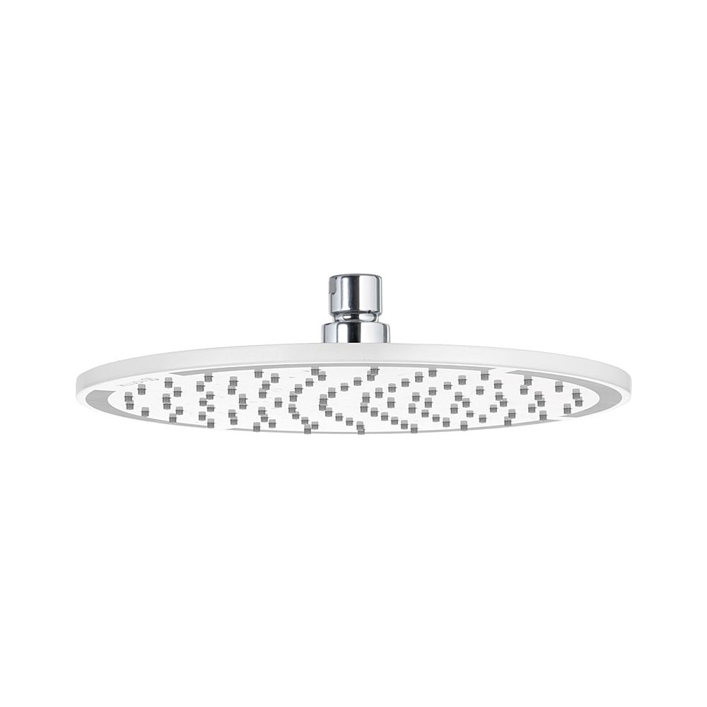 KLUDI A-QA Douchette de tête plate 250 mm chromé/blanc