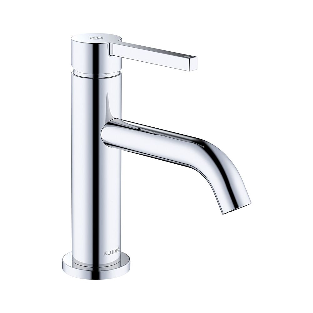 Mitigeur monocommande KLUDI NOVA FONTE Pura pour lavabo 75 sans garniture d'évacuation chromé
