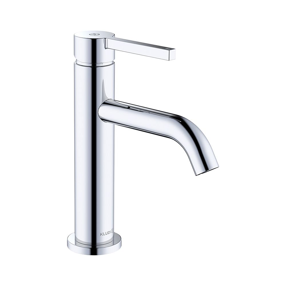 KLUDI Mitigeur monocommande NOVA FONTE Pura pour lavabo 100 sans vidange chromé
