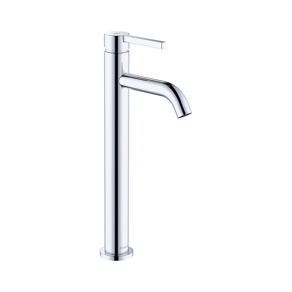 Robinetterie monocommande pour lavabo KLUDI NOVA FONTE Pura sans évacuation, chromé