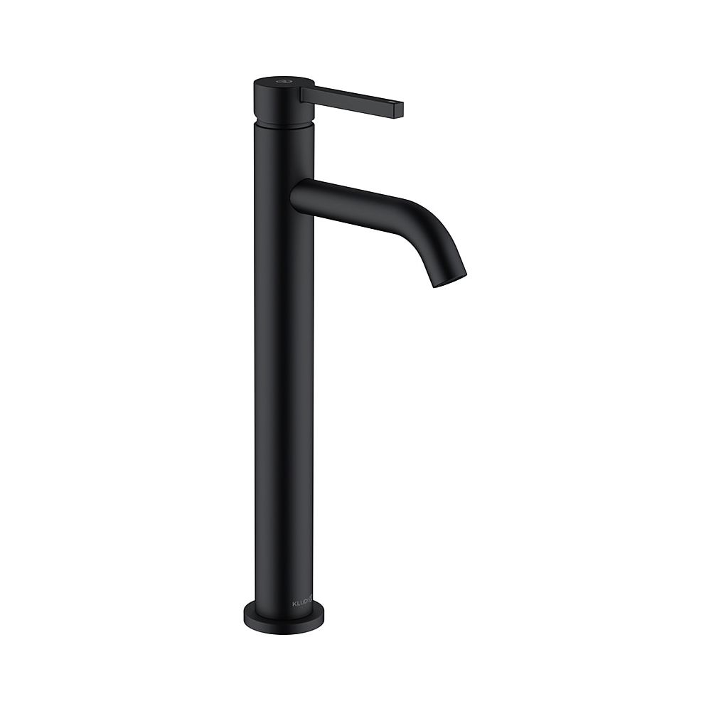 KLUDI NOVA FONTE Pura Lavabo mitigeur monotrou sans bonde noir mat