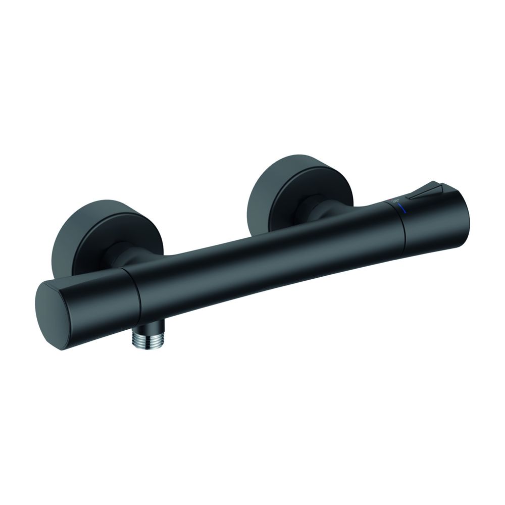 Robinetterie de douche KLUDI ZENTA SL sans pommeau mat noir