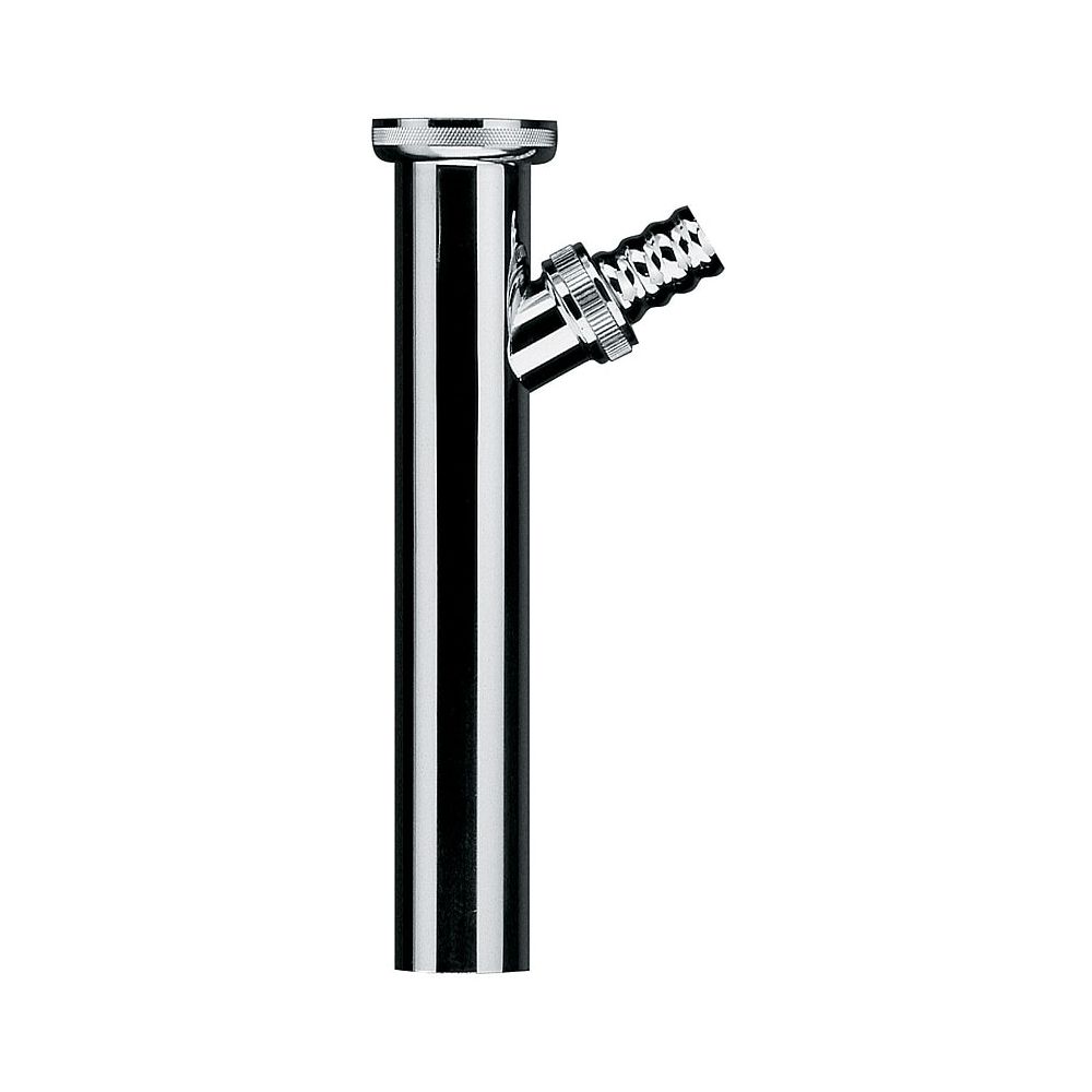 KLUDI Siphon pour lavabo et bidet avec tube de réglage 1 1/4 x 200 mm, chromé