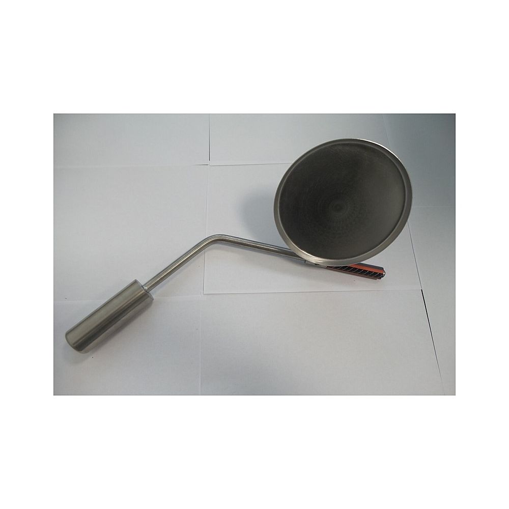 Duravit Garniture de clapet pour toilettes sèches, inox