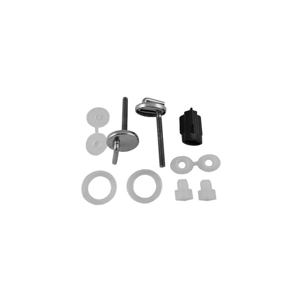 Paire de charnières Duravit pour cuvette WC Darling et Duraplus, chromé