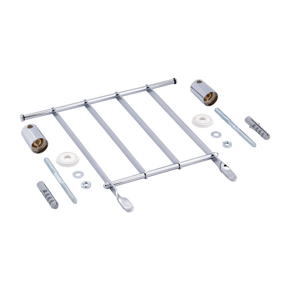 Duravit Starck 3 Grille de support rabattable, finition chromée