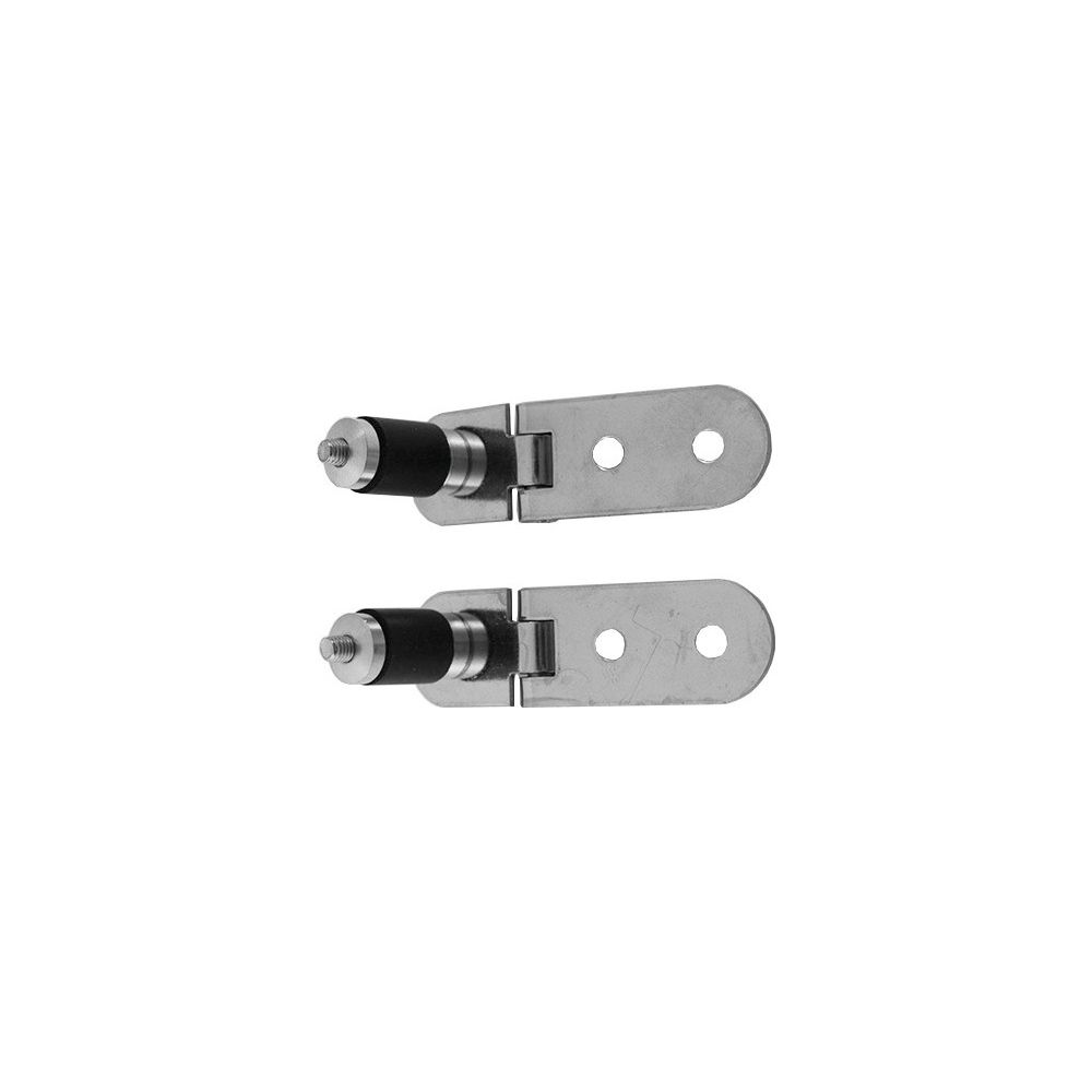 Kit de charnières Duravit pour couvercle de urinoir sans mécanisme d'abaissement, inox, 0061521000