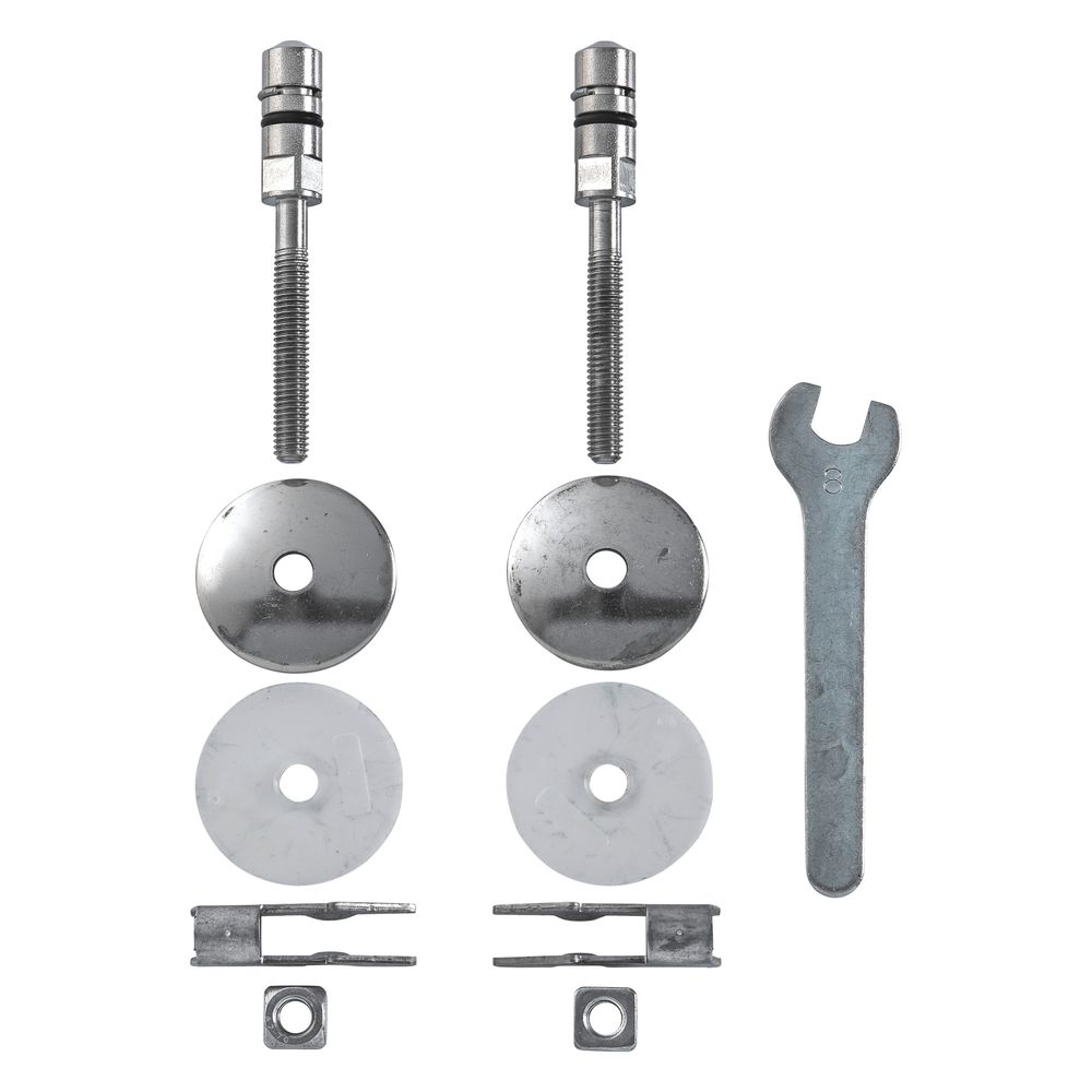 Kit de charnières Duravit pour siège de WC avec/sans abattant automatique, plastique, 0061581000