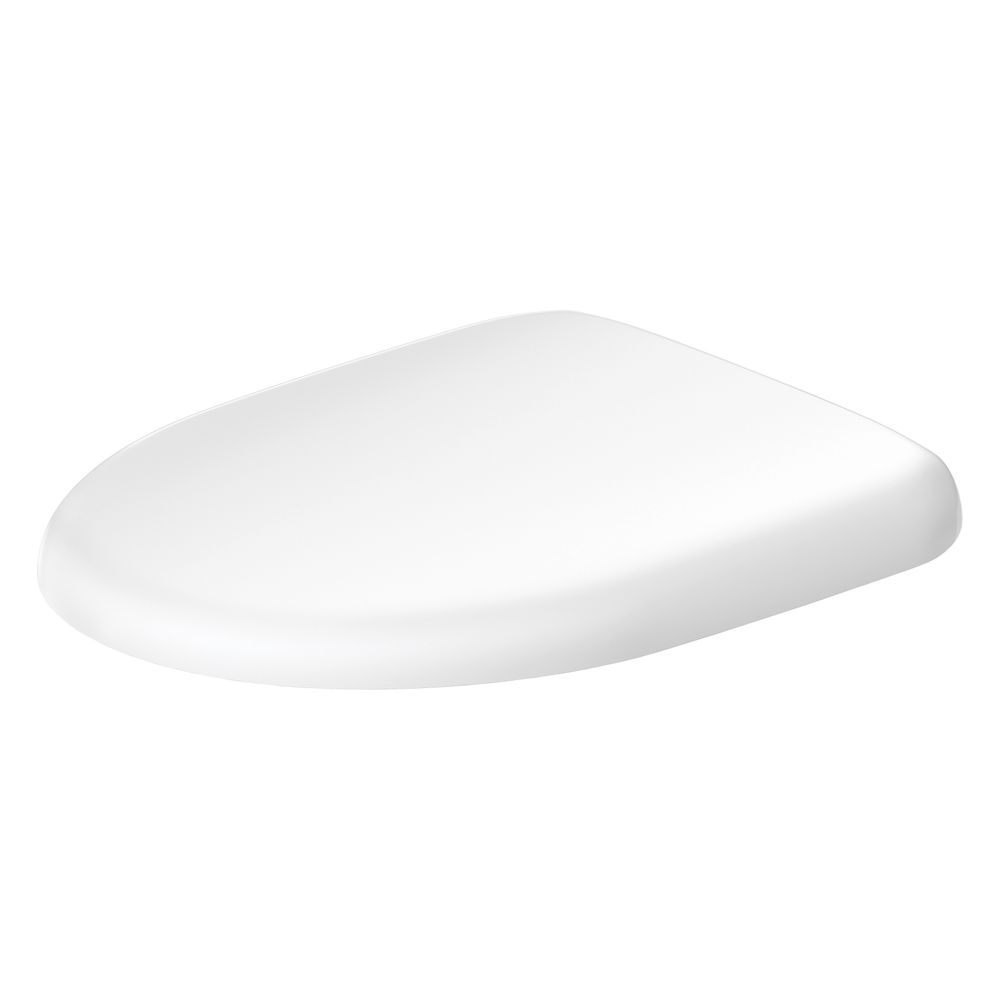 Duravit Architec WC-Sitz Blanc HG 373x43x445 mm sans abaisseur automatique, garniture de siège amovible, charnières en acier inoxydable, chevauchant