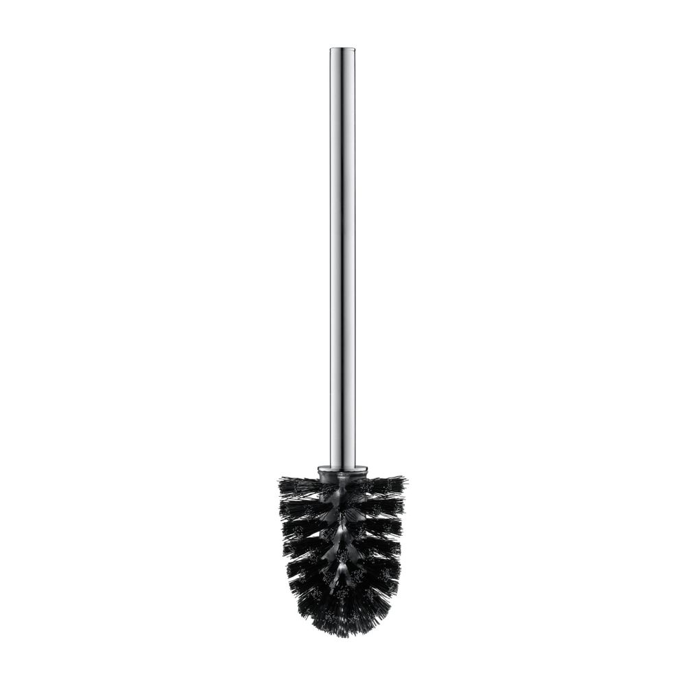 Kit de brosse Duravit Karree 95x95x350 mm, fixation murale, chromé/blanc mat, verre, laiton
