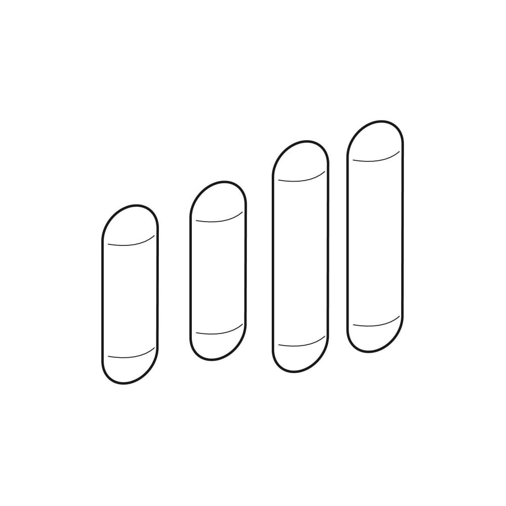 Tampon Geberit pour siège de bidet, 598095000