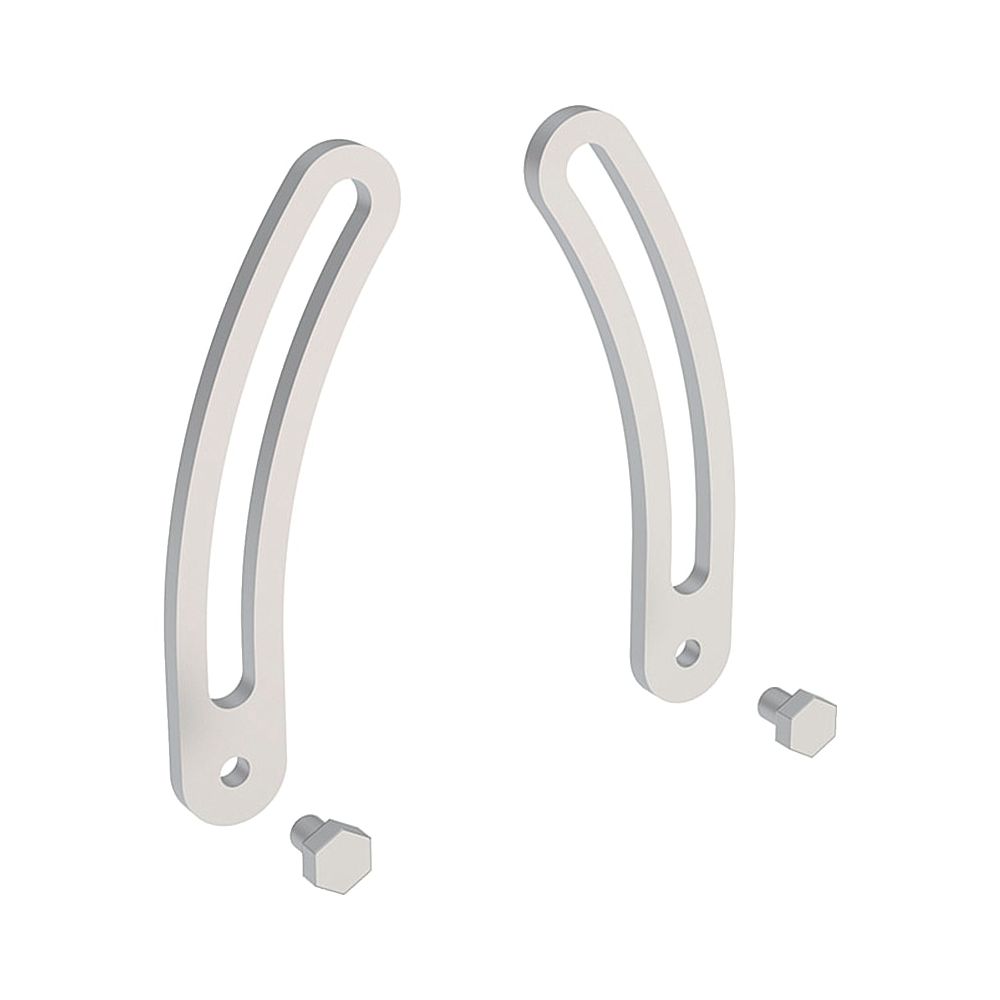 Geberit Matériel de fixation Centaurus pour rénovation d'urinoirs, métal, 554015000
