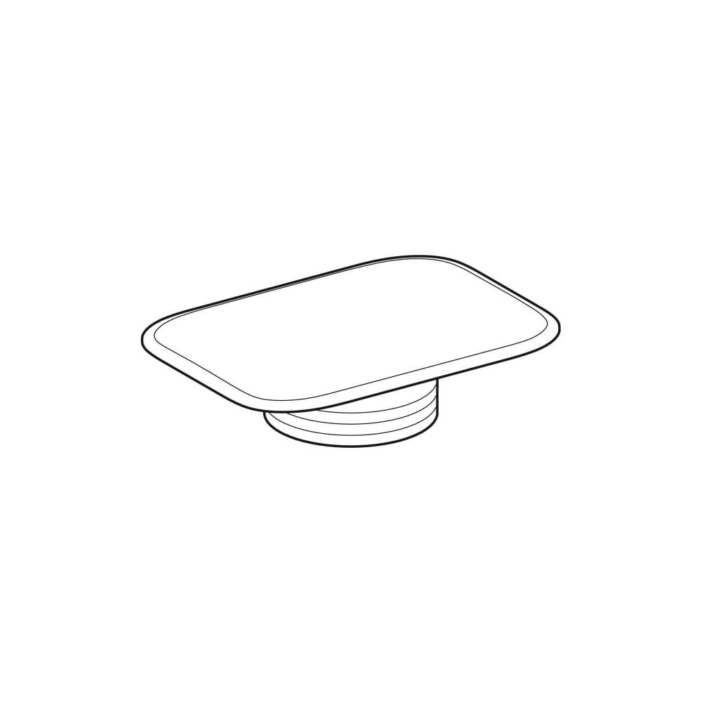 Couvercle d'évacuation Geberit pour bidet et lavabo, plastique, 595745000