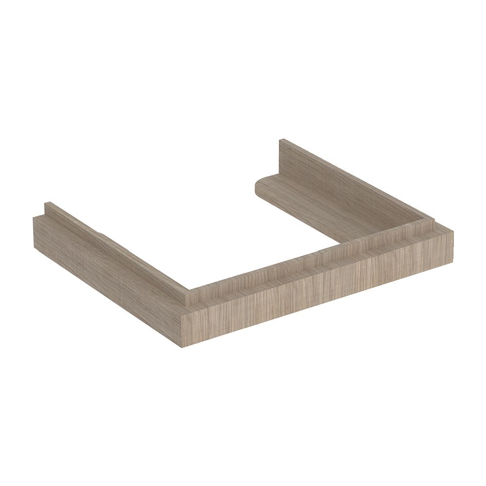 Cadre pour lavabo Geberit Citterio, chêne beige, 60 cm, 595510000