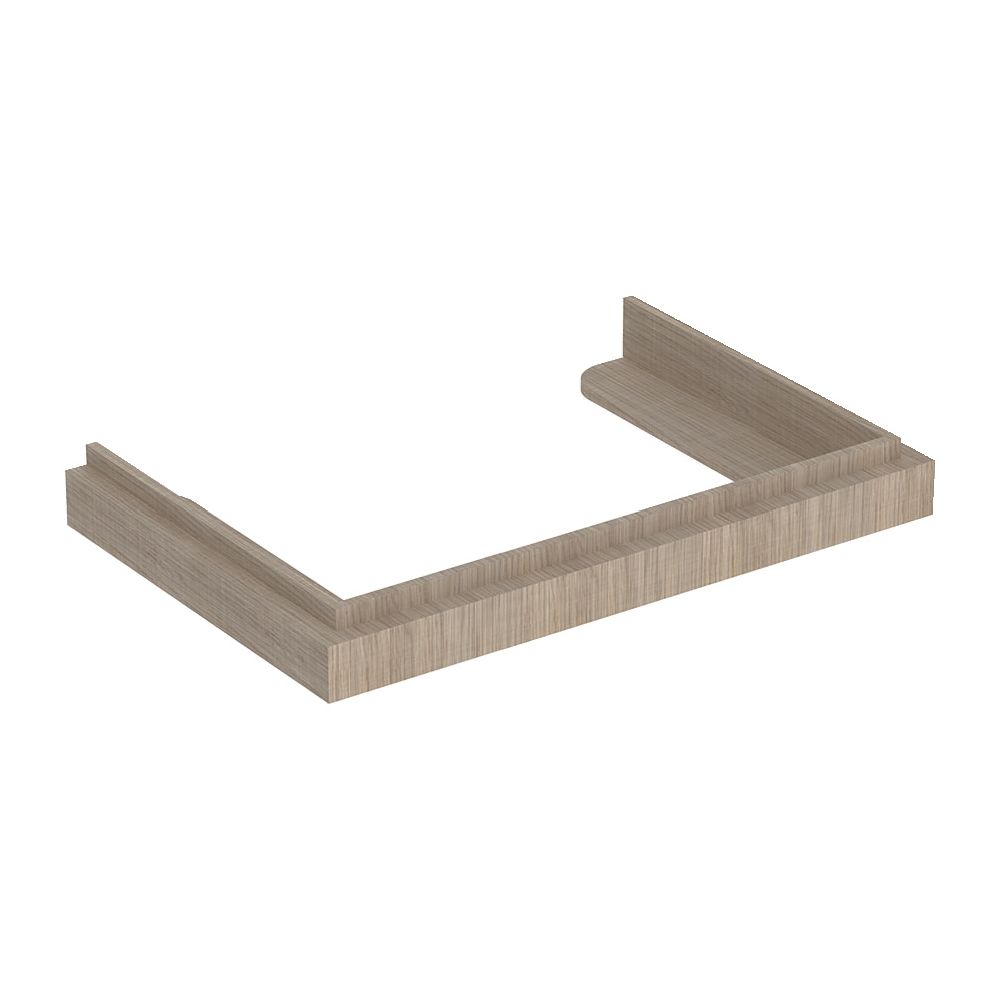 Geberit cadre pour lavabo Citterio, chêne beige, 75 cm, 595516000