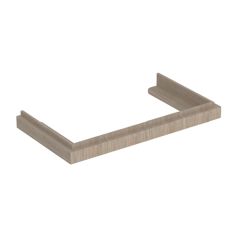 Cadre de lavabo Geberit pour Citterio, chêne beige, 90 cm, 595521000