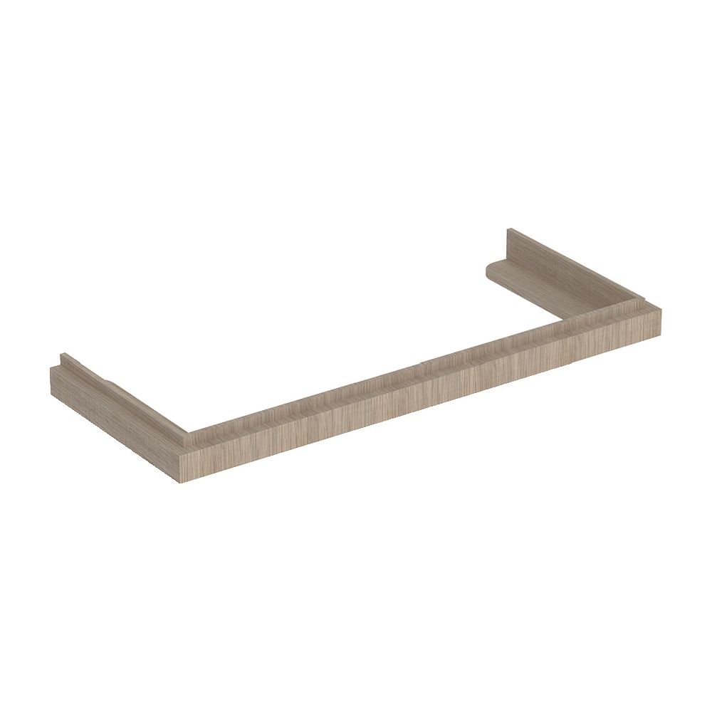 Cadre pour lavabo Geberit pour la série Citterio, chêne beige, 120 cm, 595526000
