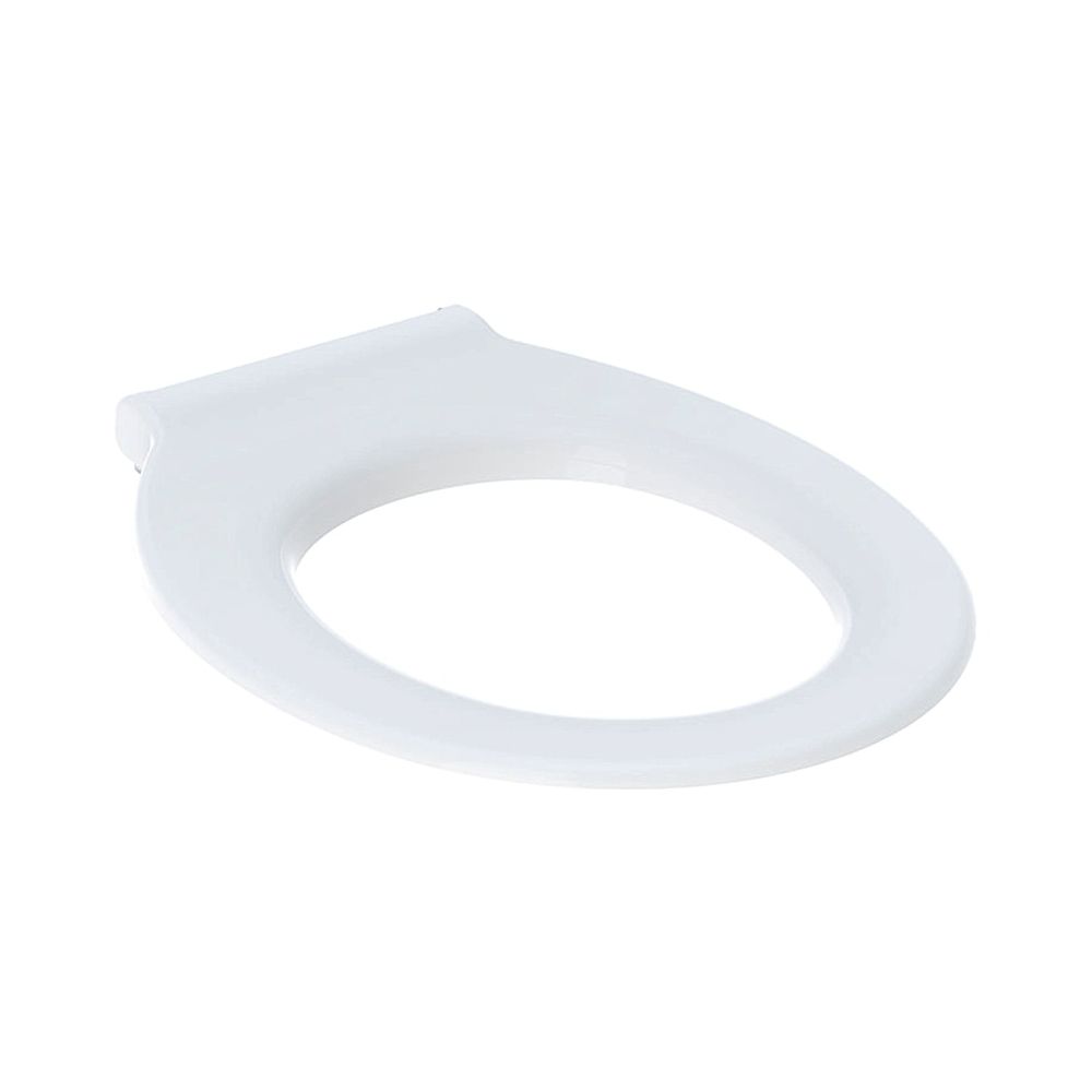 Geberit Renova Comfort WC-Sitzring, accessible, antibactérien, fixation par le bas, sans abattant automatique, fixation par le bas, blanc