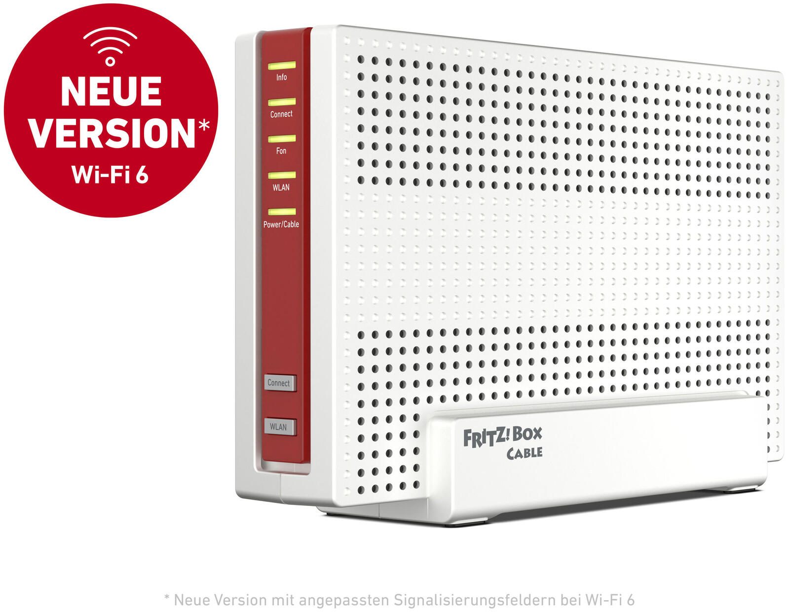 FRITZ!Box 6690 Cable - Routeur Wi-Fi 6, modem câble, commutateur 4 ports GigE, 2,5 GigE, adaptateur téléphonique VoIP
